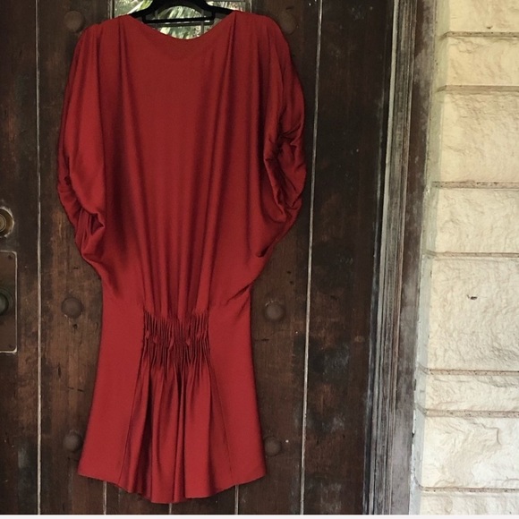 DVF x Shopbop ‘Handy’ Mini Dress Silk Smocked - Picture 7 of 14